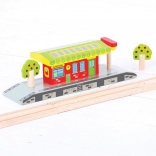 Bigjigs Rail venkovské nádraží
