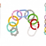 Propojovací kroužky a tvary pro miminka 0m+