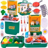 kufřík kuchyňka se dřezem pro děti