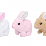 Chodící králík 15 cm