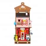 Minimodel domku kanceláře pošty k zavěšení