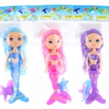 Panenka mořská panna malá s doplňky