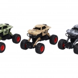 Terénní natahovací auto 15 cm s odpružením