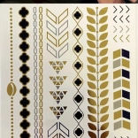 Zlaté tetovací náramky TyToo – Varianta 1