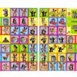 Pexeso KRTEČEK – vystřihovací paměťová hra, 32 kartiček