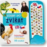 Encyklopedie se zvuky: úžasný svět zvířat – dvojjazyčná CZ/EN (Svojtka & Co.)