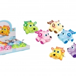 Plastový natahovací pes 8 cm