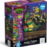 Puzzle DODO Želvy Ninja: Donatelo a Michelangelo 250 dílků