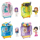 Qman UNA Series – šatní skříň s minifigurkou (1 ks stavebnice)