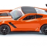 Model auta Chevrolet Corvette ZR1 – oranžový sportovní vůz