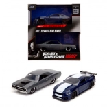 Twin Pack Modely Aut Ford Mustang GT350 a Plymouth Road Runner z Rychle a Zběsile