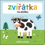 Knížka s puzzle: zvířátka na statku