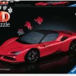 3D puzzle Ferrari SF90 Stradale od Ravensburger, 108 dílků