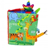 Měkká knížka Džungle Zvířat