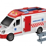 Záchranářské auto 1:16 s realistickými efekty