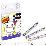 Voskovky ergonomické trojhranné 8 ks