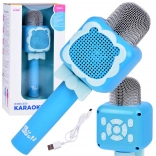 Bezdrátový dětský karaoke mikrofon s Bluetooth a nahráváním – Růžová