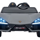 Dětské elektrické autíčko LAMBORGHINI Revuelto XL – šedé, 24 V, dvoumístné