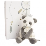 Doudou dárková sada – plyšová panda 20 cm