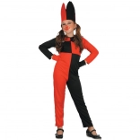 Kostým na karneval šašek pro děti 130-140 cm