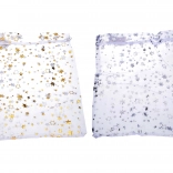 Sáček Organza Hvězdy 25x35 cm na Vánoce