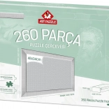 Rám na puzzle 48x34 cm bílý