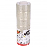 Průhledná lepící páska 24 mm x 20 m, balení po 6 ks