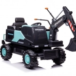 Dětská elektrická kopací hračka Volvo modrá